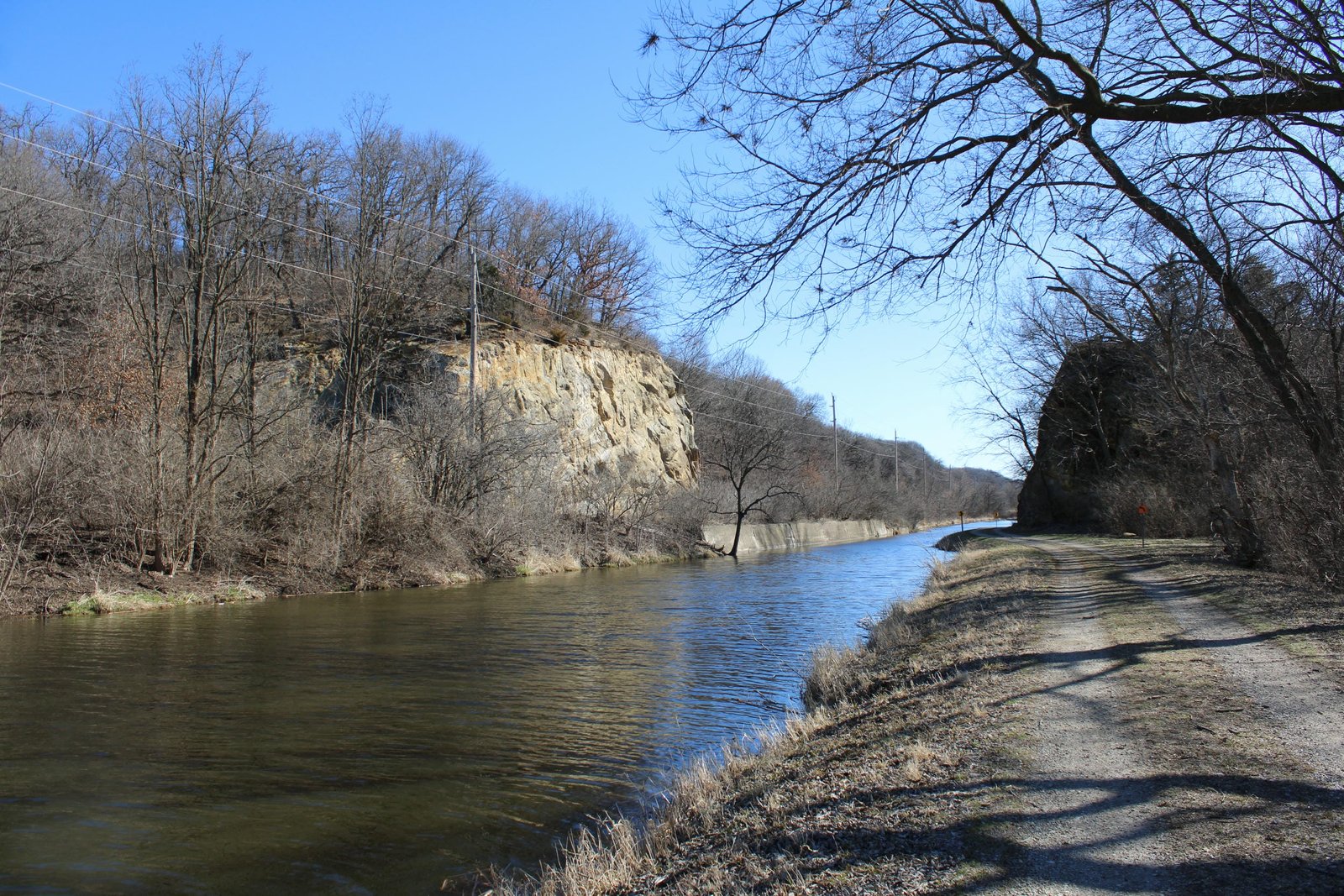Overview, looking east